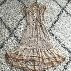 Midi metallic dress from Vici. Size small